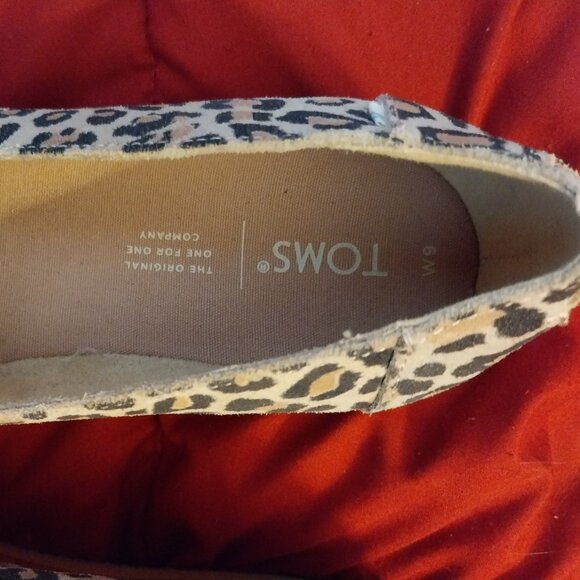 Toms dessert leopard slip-on shoes - Picture 4 of 7